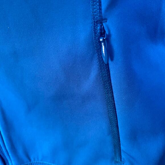 Sweaty Betty Power Boost Workout Full Zip Track Jacket Oxford Blue Size XS - Picture 4 of 7